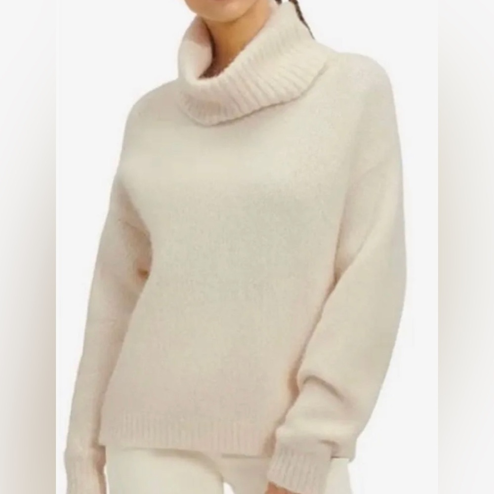 UGG Lylah Roll Neck Sweater - New Women |Color: Cream | Size: M